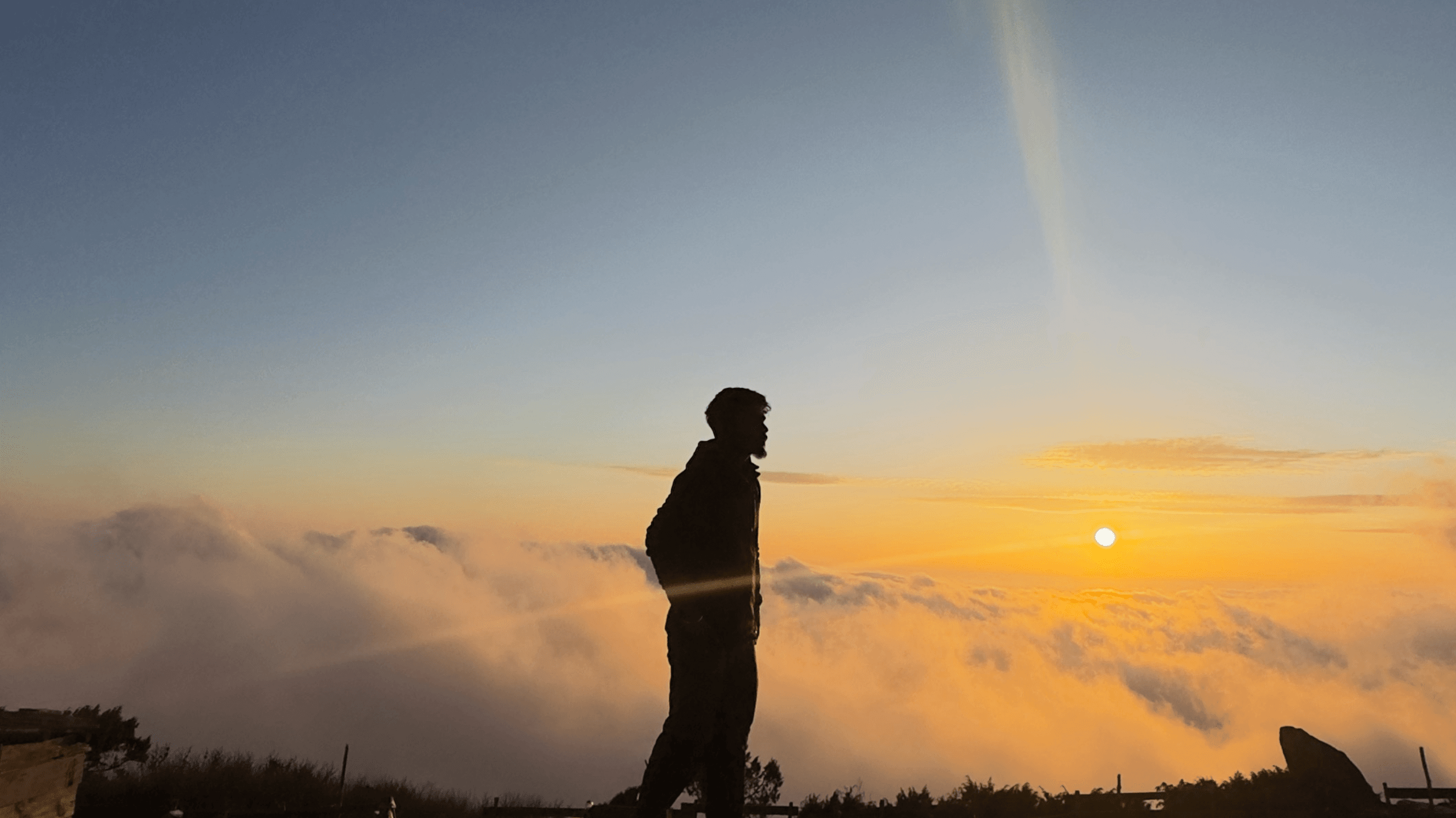 Wide mountain route frame from the Himalayas