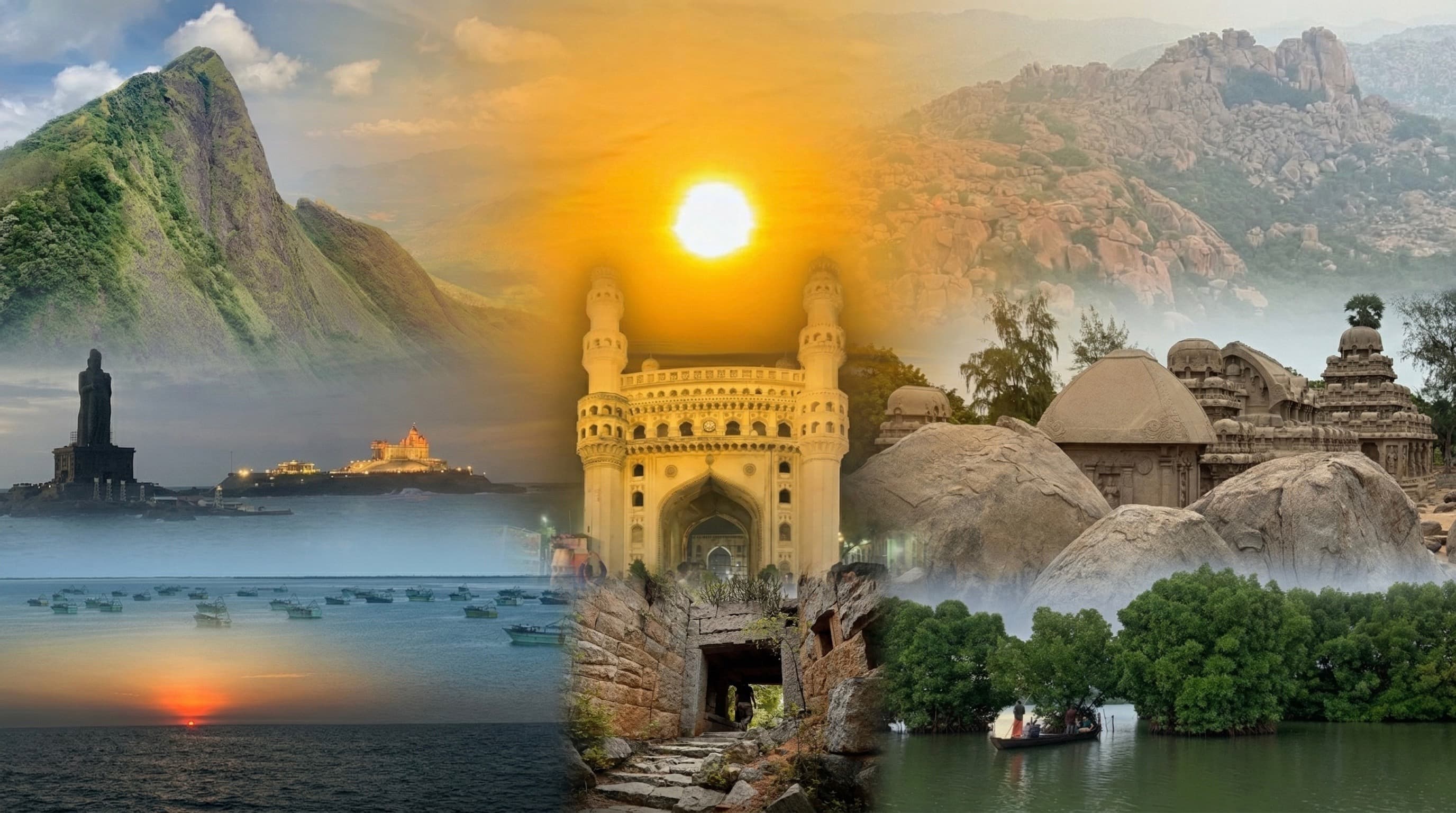 South India road journey hero image